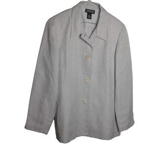 Land's End blazer women Lavender Jacket purple